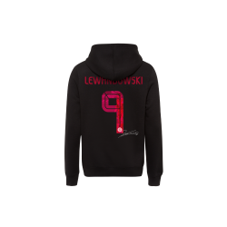 FC Bayern München Hoodie - Lewandowski - Größe 3 XL schwarz Kapuzenpullover FCB