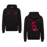FC Bayern München Kinder Hoodie - Kimmich - Größe 116 schwarz Kapuzenpullover FCB
