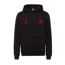 FC Bayern München Kinder Hoodie - Kimmich - Größe 116 schwarz Kapuzenpullover FCB