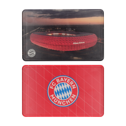 FC Bayern München Frühstücksbrettchen - Allianz Arena - 2er Set Brettchen | Brotzeitbrettchen FCB