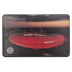 FC Bayern München Frühstücksbrettchen - Allianz Arena - 2er Set Brettchen | Brotzeitbrettchen FCB