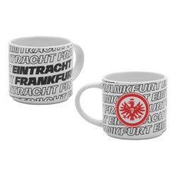 Eintracht Frankfurt Tasse - Allover - Kaffeebecher 0.4 l Kaffeetasse SGE