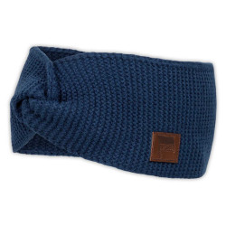 Hertha BSC Berlin Stirnband blau mit Knoten-Optik Strick Ohrenwärmer Headband HBSCB