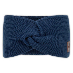 Hertha BSC Berlin Stirnband blau mit Knoten-Optik Strick Ohrenwärmer Headband HBSCB