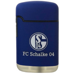 FC Schalke 04 Rubber Feuerzeug - Schriftzug - blau Easy Torch S04