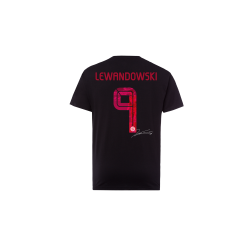 FC Bayern München Kinder T-Shirt - Lewandowski - schwarz FCB Shirt Gr. 116