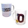Borussia Dortmund Buchstaben Tasse - O - Kaffeetasse Logo BVB 09