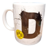 Borussia Dortmund Buchstaben Tasse - D - Kaffeetasse Logo BVB 09