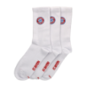 FC Bayern München Crew Socken 3er Set Weiß - Größen: 35-38 | 39-42 | 43-46
