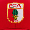 FC Augsburg Cap - Wappen - ROT Kappe | Basecap | Schildmütze | FCA