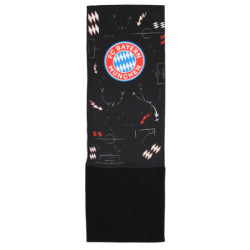 FC Bayern München Multifunktionstuch mit Fleece schwarz Erwachsene Schlauchschal | Tuch FCB