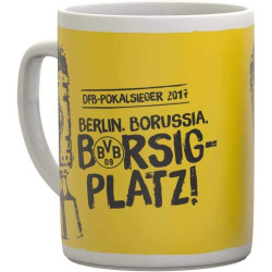 Borussia Dortmund Tasse zum DFB Pokal Sieg Kaffeetasse Pokalsieger BVB 09