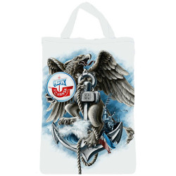 F.C. Hansa Rostock Bettwäsche - Greif - 2-teilig 135 x 200 cm im Jutebeutel FCH