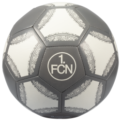 1. FC Nürnberg Fußball - Fair - Ball weiß-grau Fairtrade Gr. 5 FCN