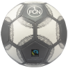 1. FC Nürnberg Fußball - Fair - Ball weiß-grau Fairtrade Gr. 5 FCN