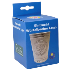 Teepe Eintracht Braunschweig Würfelbecher Set mit 6 Würfeln Würfelspiel Knobelbecher BTSV