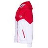 RB Leipzig Windbreaker rot-weiß Kapuzenjacke | Jacke RBL - Größe XS bis 3XL
