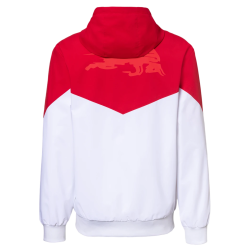 RB Leipzig Windbreaker rot-weiß Kapuzenjacke | Jacke RBL - Größe XS bis 3XL