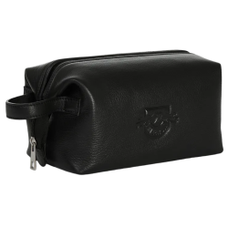 RB Leipzig Leder Kulturbeutel schwarz Waschtasche mit Geschenkbox RBL