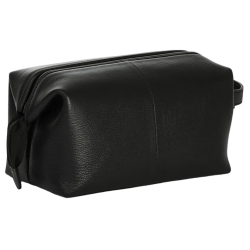 RB Leipzig Leder Kulturbeutel schwarz Waschtasche mit Geschenkbox RBL