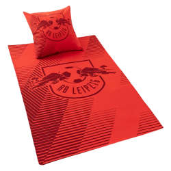 RB Leipzig Bettwäsche - Field - rot 2teilig 135 x 200 cm RBL
