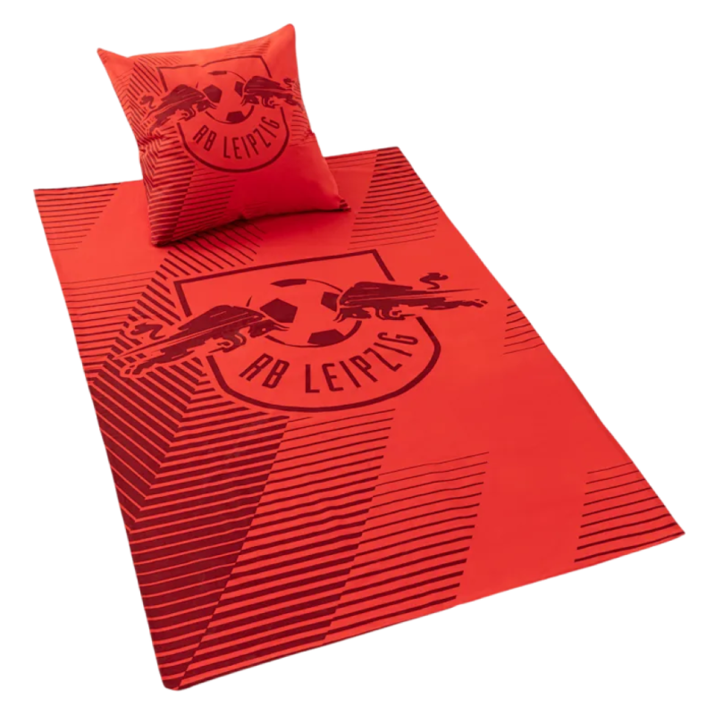 RB Leipzig Bettwäsche - Field - rot 2teilig 135 x 200 cm RBL