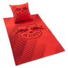 RB Leipzig Bettwäsche - Field - rot 2teilig 135 x 200 cm RBL