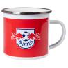 RB Leipzig Tasse - Emaille - rot-weiß Kaffeetasse | Becher RBL