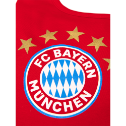 FC Bayern München Baby Lätzchen 2er Set - 5 Sterne - rot Babylätzchen FCB