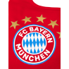 FC Bayern München Baby Lätzchen 2er Set - 5 Sterne - rot Babylätzchen FCB