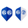 FC Schalke 04 Dartpfeil Flights 6er Set Dartflights blau-weiß S04