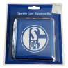 FC Schalke 04 Zigarettenetui blau-weiß | Metall Etui flach | Zigarettenbox S04