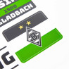 Borussia Mönchengladbach Aufkleber-Set - BMG - Sticker Aufkleberkarte