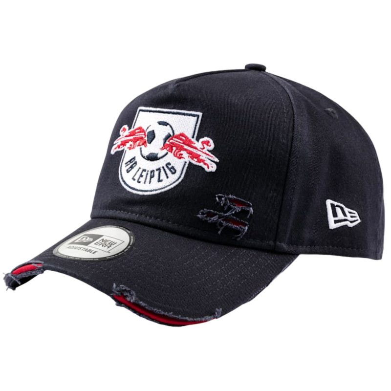 RB Leipzig Cap - Ripped - navy Kappe New Era Basecap RBL