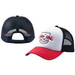 RB Leipzig Essential Trucker Cap rot-weiß Kappe | Basecap RBL