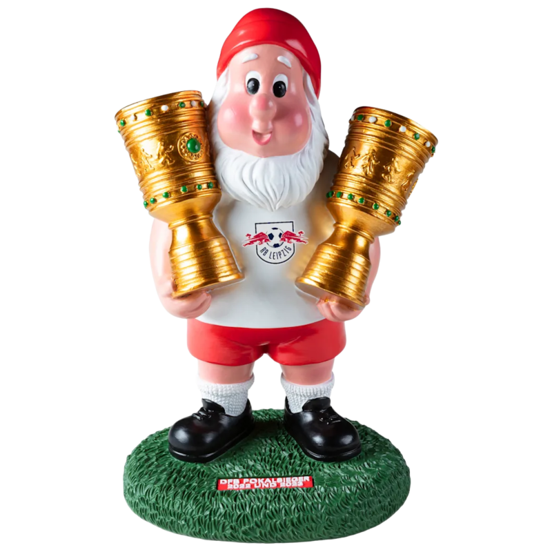 RB Leipzig Gartenzwerg - Pokal - Zwerg RBL
