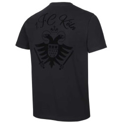 1. FC Köln T-Shirt - Schwarzburger Straße - schwarz Shirt - Gr. S bis 5 XL
