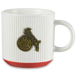 1. FC Köln Tasse - Platine Retro - weiß Kaffeetasse