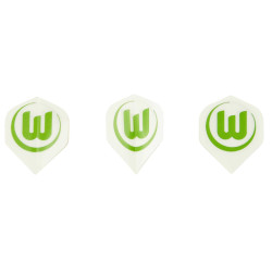 VfL Wolfsburg Dartpfeil Flights 3er Set Dartflights