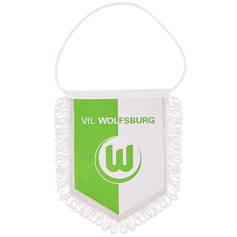 VfL Wolfsburg Autobanner grün-weiß | Auto Wimpel | Banner | Autowimpel