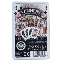 Eintracht Frankfurt Skatspiel - Winners - Spielkarten Skat Allstar Kartenspiel SGE