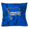 Hertha BSC Berlin Wendekissen - Graffiti - blau/weiß 40 x 40 cm Kissen HBSCB