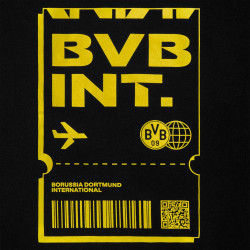 Borussia Dortmund T-Shirt - International - schwarz | Shirt | Unisex | BVB09 - Gr. S bis XXL