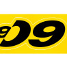 Borussia Dortmund Aufkleberkarte - Heja BVB - 6er Set | Aufkleber | Sticker BVB 09
