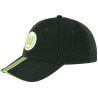 VfL Wolfsburg Kinder Cap - Rubber Logo  - dunkelgrün Basecap | Schildmütze | Kappe