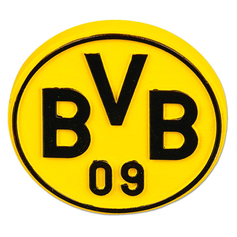 Borussia Dortmund Magnet - Logo - farbiger BVB 09 Kühlschrankmagnet Emblem