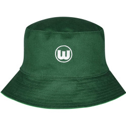 VfL Wolfsburg Fischerhut - Zinnenwappen - grün Sonnenhut | Wendehut | Schlapphut