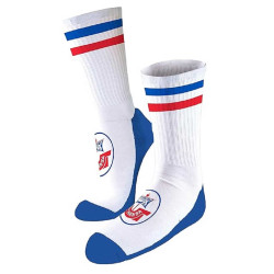 F.C. Hansa Rostock Sportsocken - Stripes - blau-weiss-rot 2er Set Socken FCH - Größe 35-38