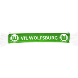 VfL Wolfsburg Autoschal grün/weiß Auto Schal Car Scarf Fanschal