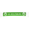 VfL Wolfsburg Autoschal grün/weiß Auto Schal Car Scarf Fanschal